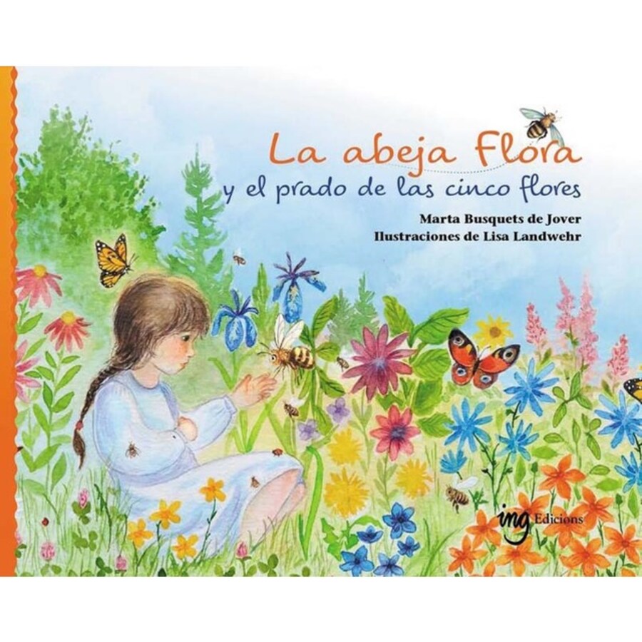 La abeja Flora y el prado de las cinco flores
