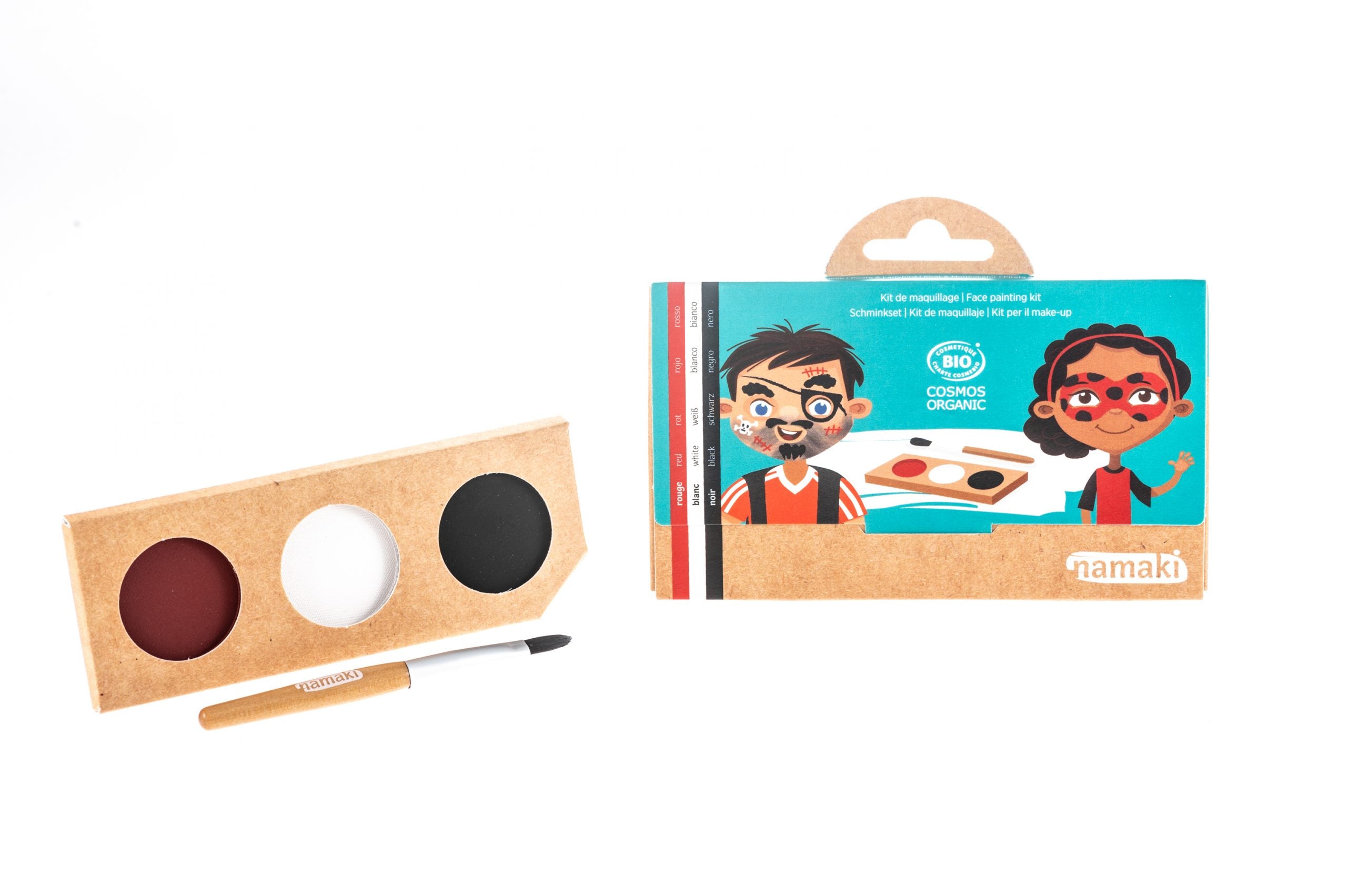 Kit maquillaje Pirata y Mariquita - Namaki