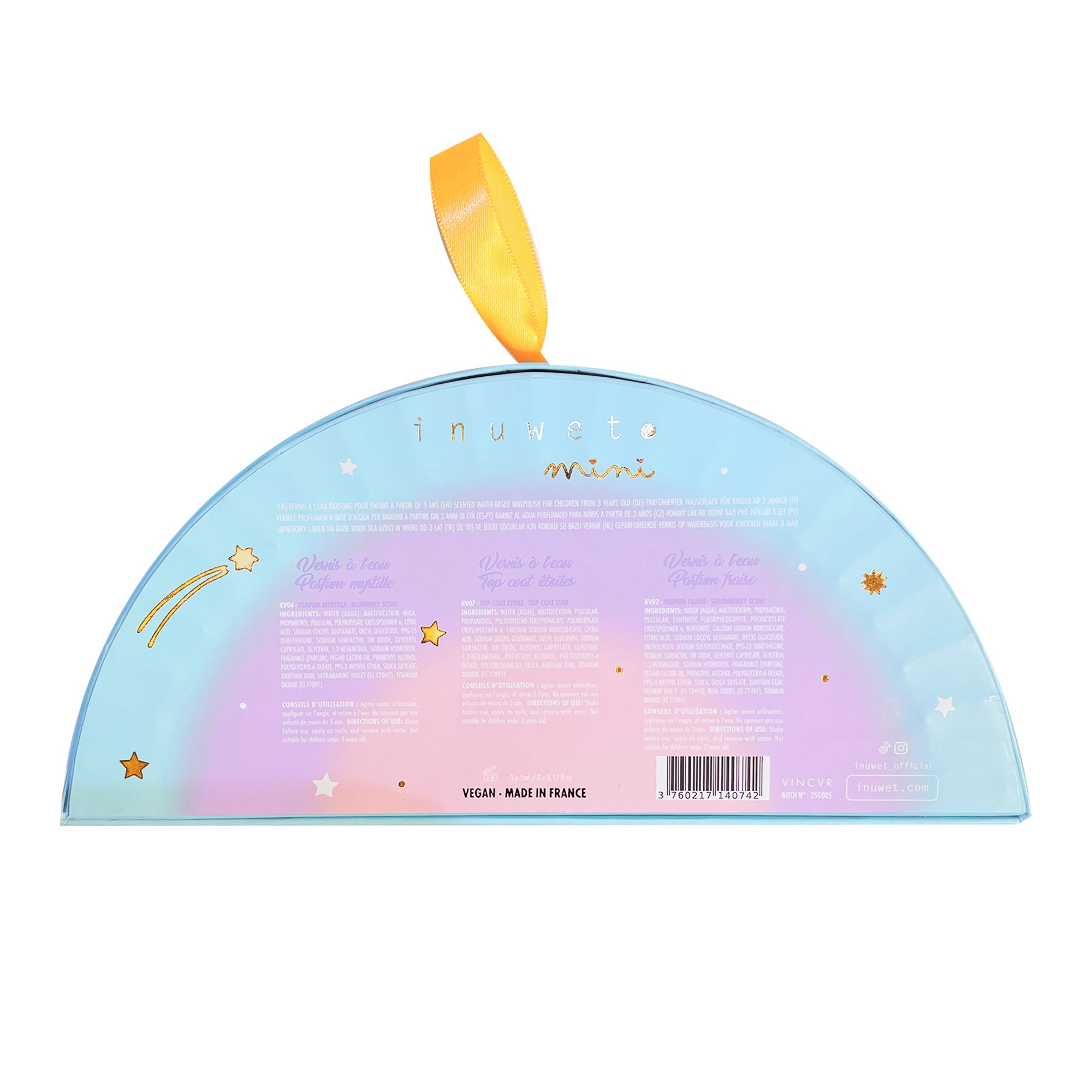 Set pintauñas Rainbow - Inuwet