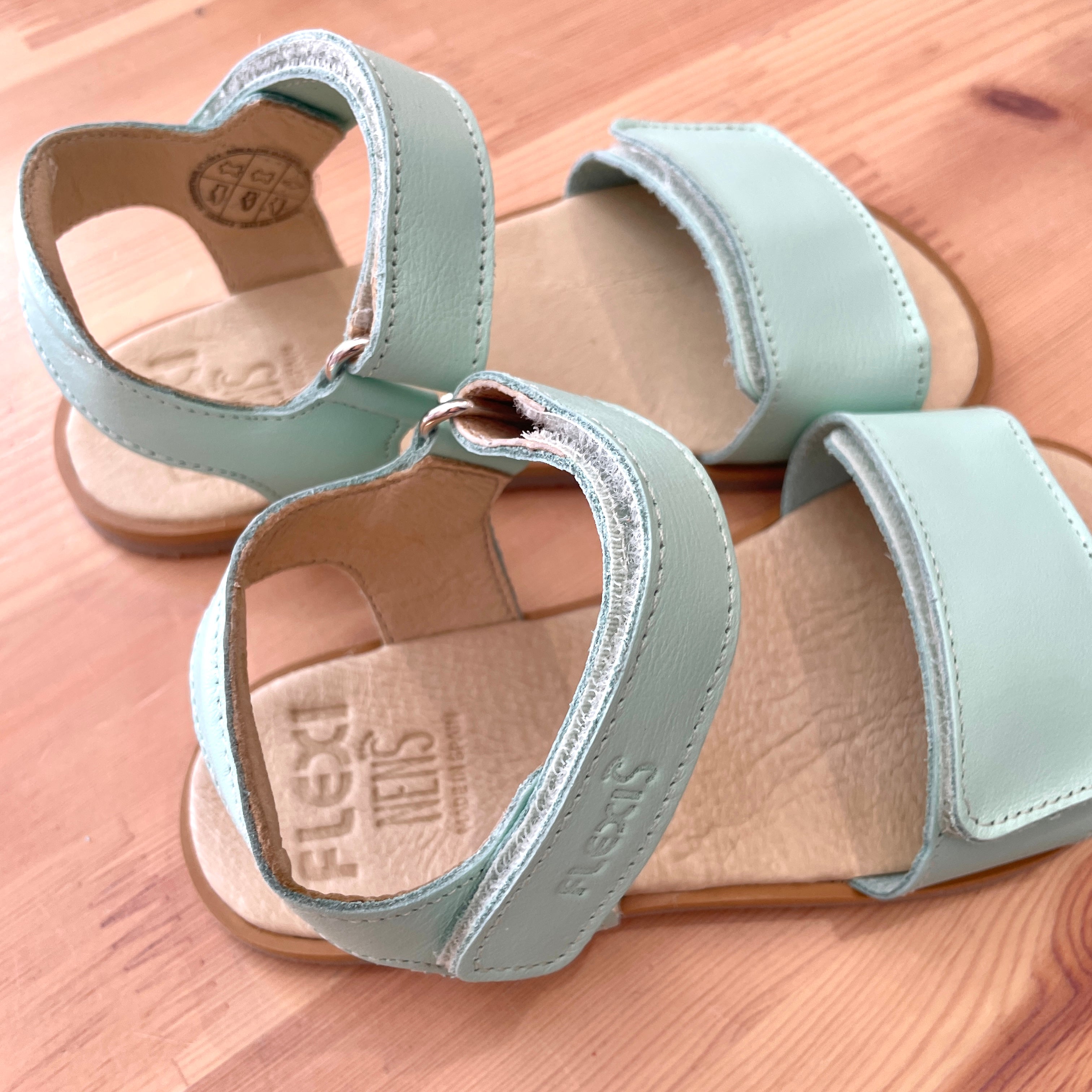 Sandalia infantil respetuosa Salvaje Mint – Flexinens