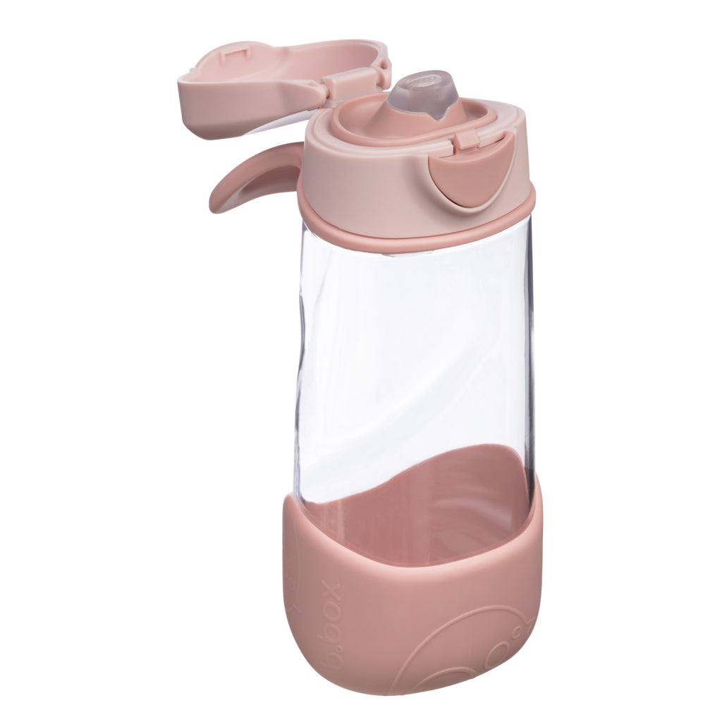 Botella tritán con boquilla 450ml rosa - B.Box