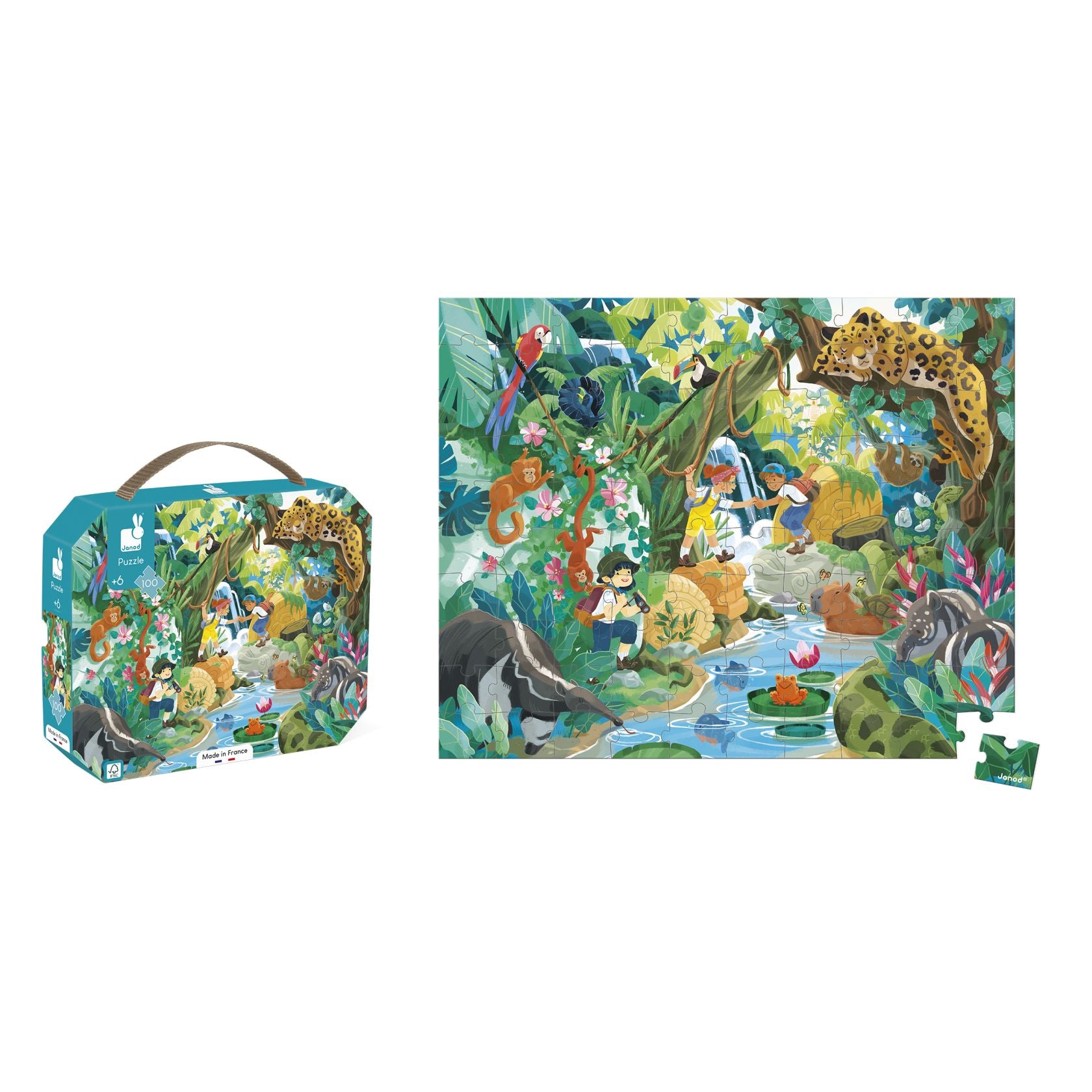 Puzzle aventura Inca 100 piezas