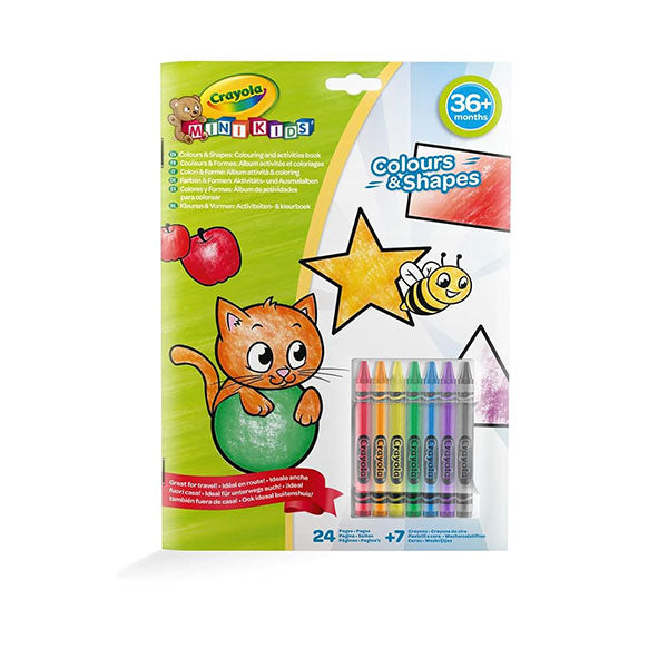Álbum colores y formas - Crayola