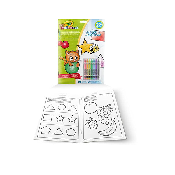 Álbum colores y formas - Crayola