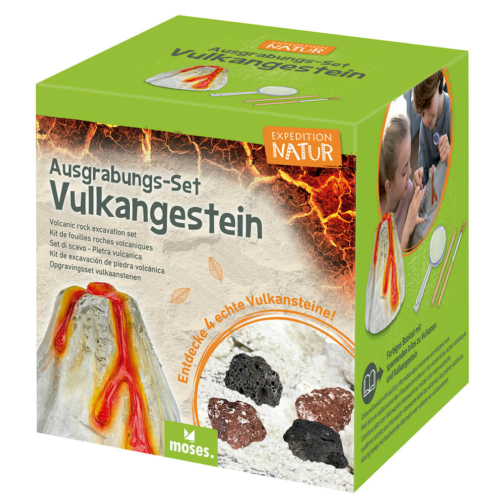 Set de excavación de roca volcánica - Moses