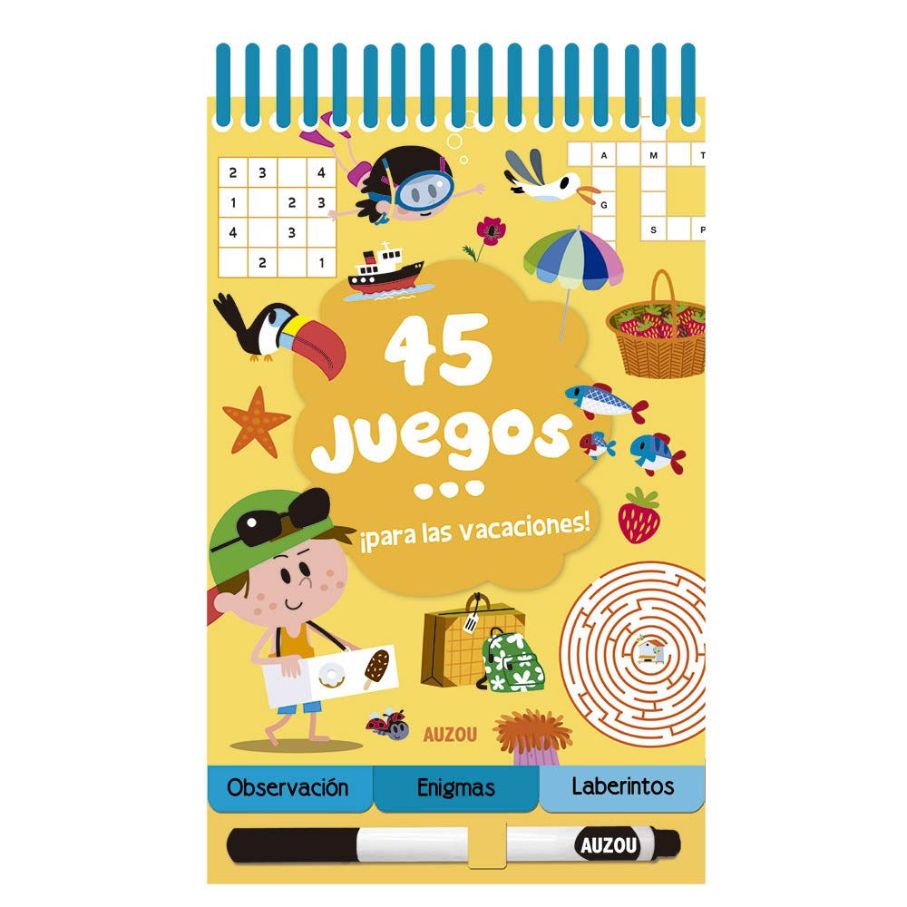 45 juegos... ¡para las vacaciones!