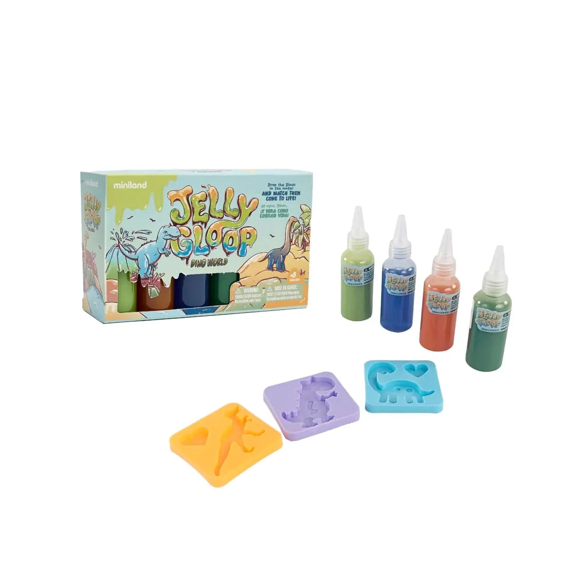 Kit Creativo figuras Dino World - Miniland