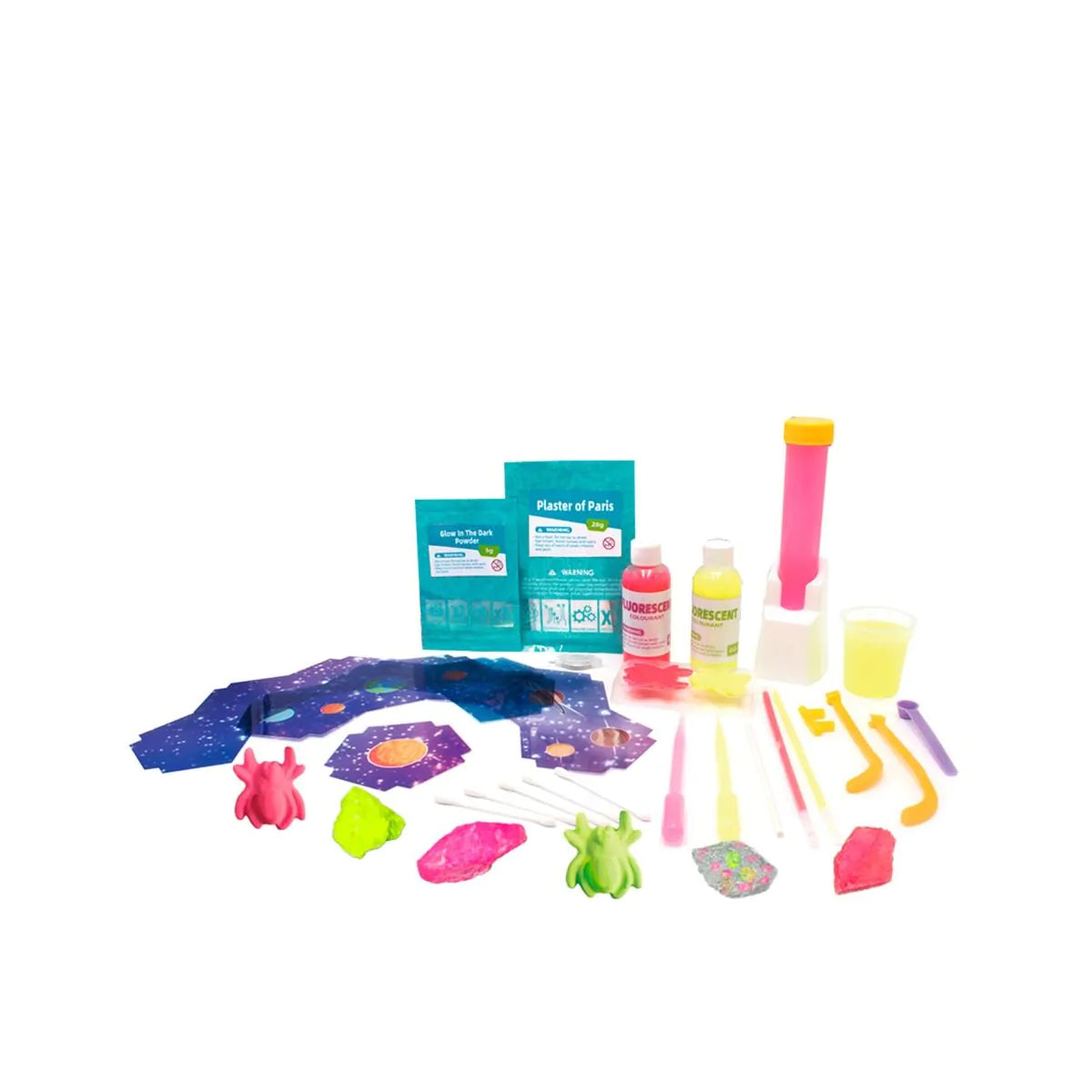 Kit de Experimentos con Fluorescencia