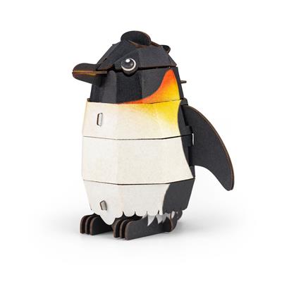 Mini Puzzle 3D con sonido Pingüino - mierEdu