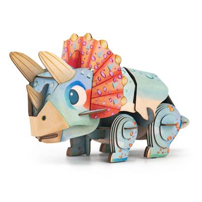 Mini Puzzle 3D con sonidoTriceratops- mierEdu