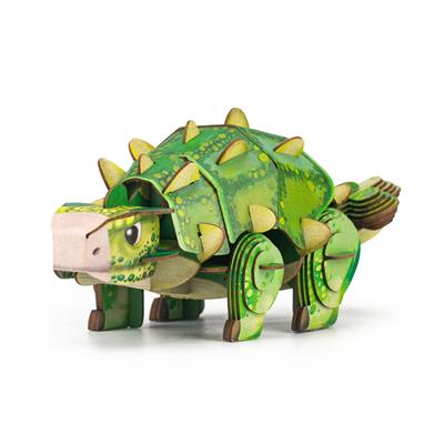 Mini Puzzle 3D con sonido Ankylosaurio - mierEdu