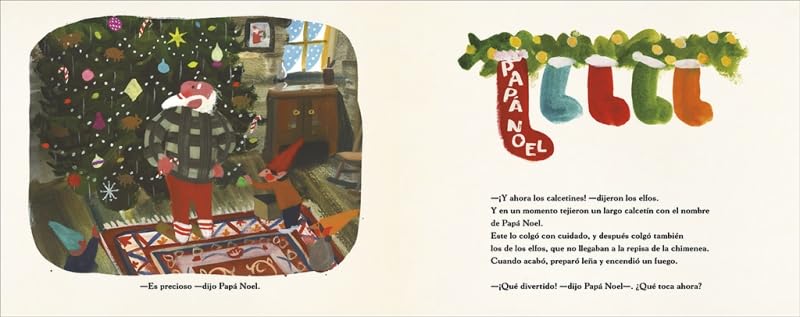 La primera Navidad de Papá Noel