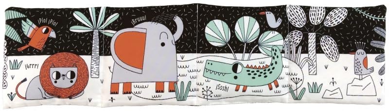 Animales de la jungla - Mi primer libro de tela