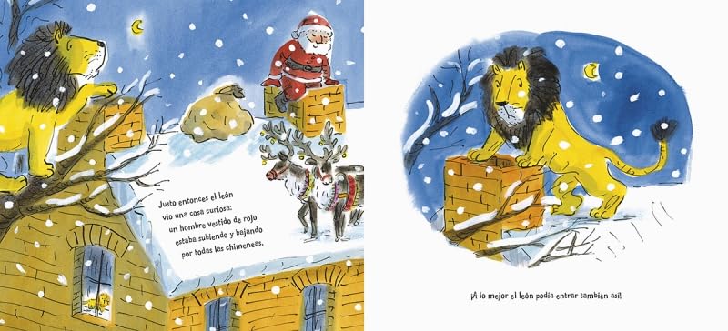 Cómo esconder un león en Navidad