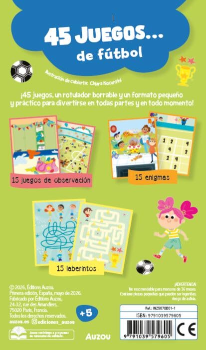 45 juegos... de fútbol