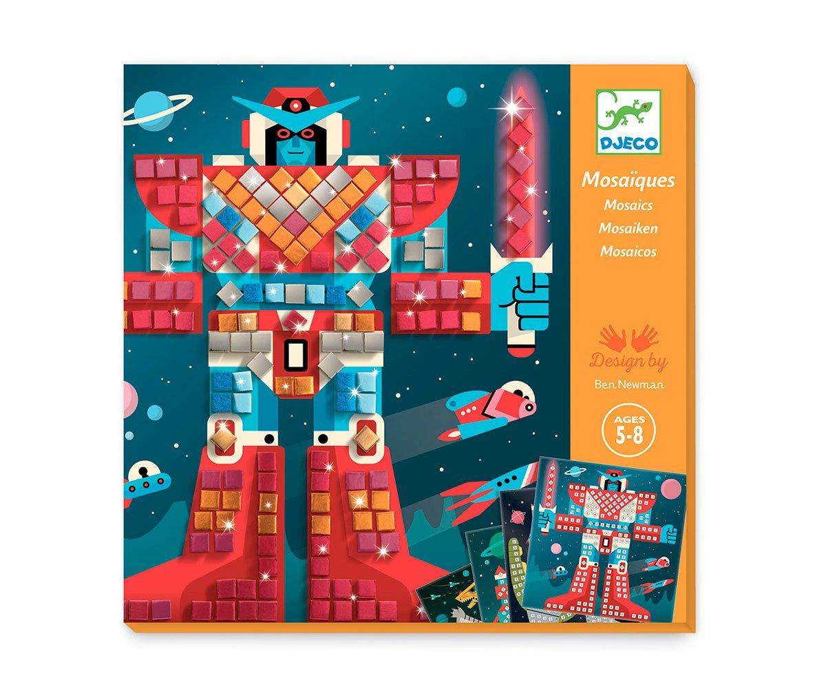 Collage mosaicos Space battle Djeco