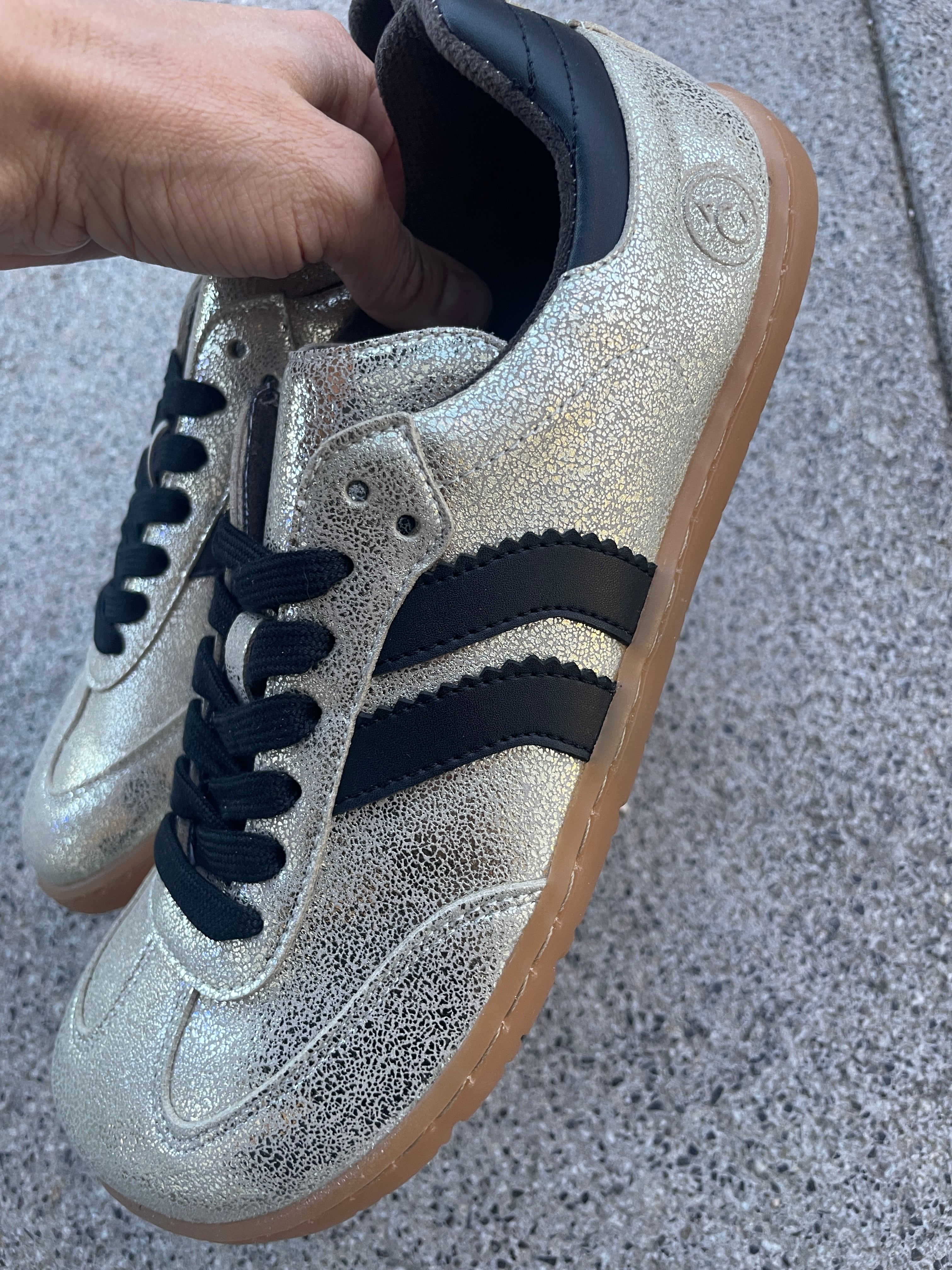 Deportiva adulto Coqueflex Platino negro