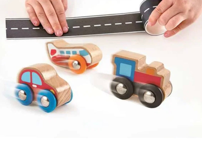 Mini Coche/tren con Carretera