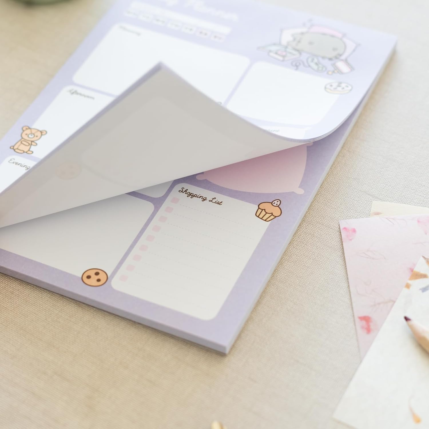 Bloc Planificador diario A5 Pusheen