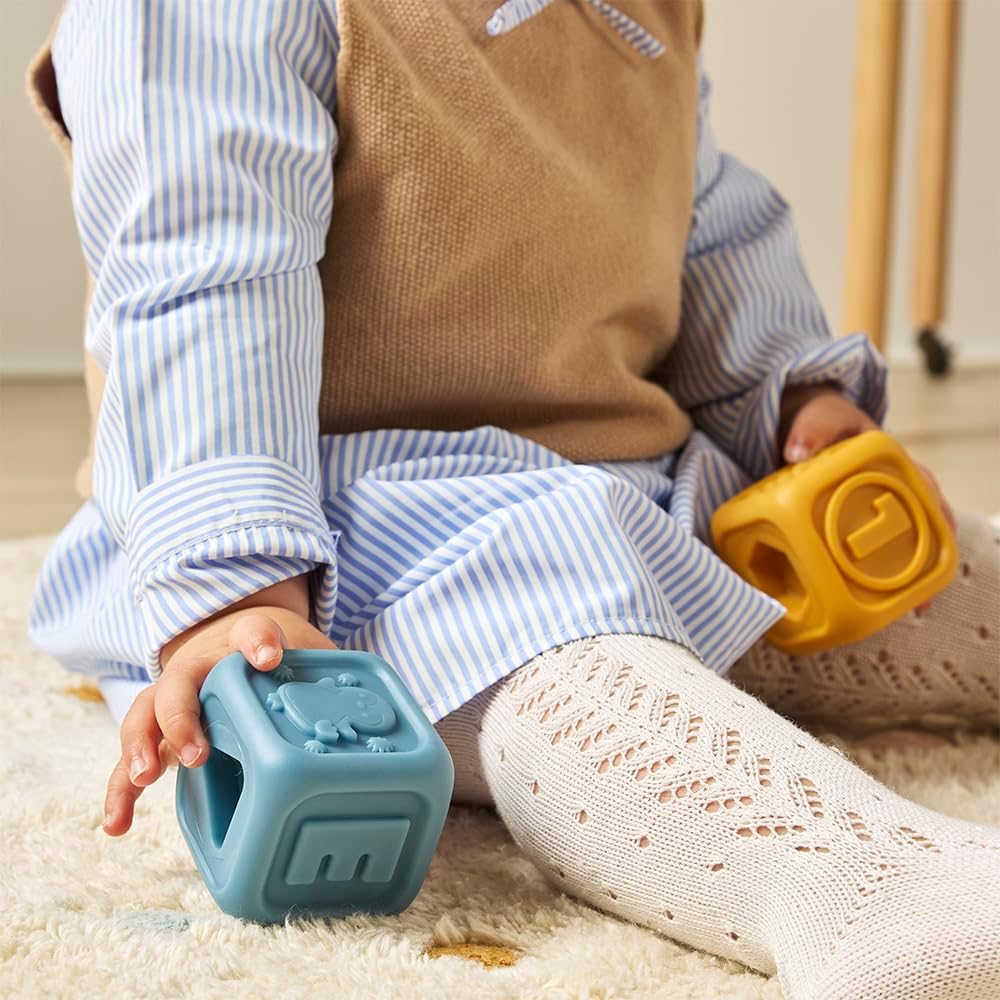 Cubos sensoriales silicona - Miniland