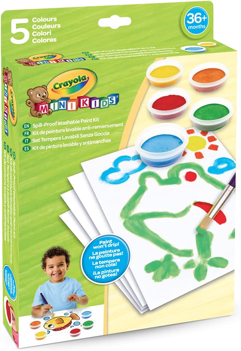 Kit de témperas lavables
