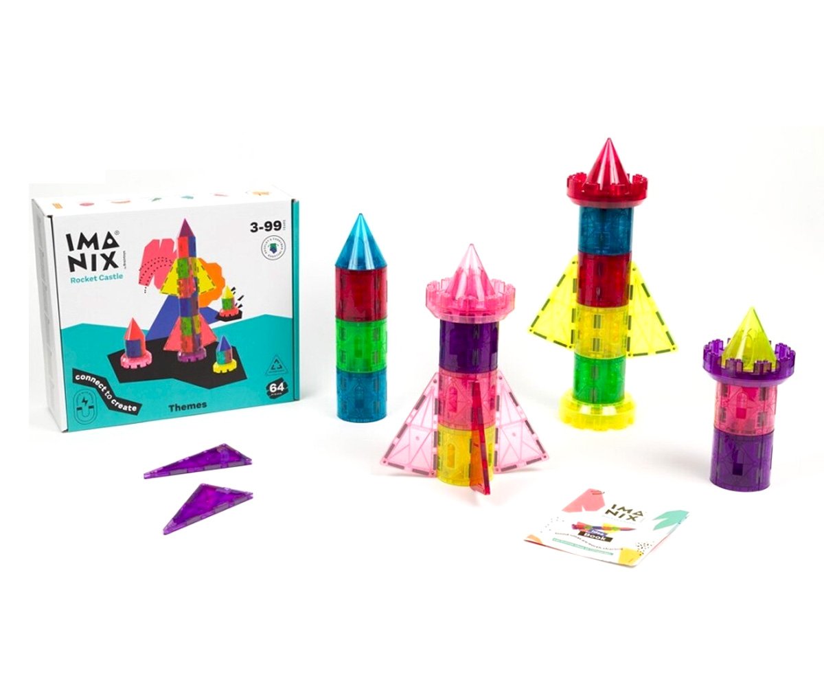 Imanix Rocket Castle 64 Piezas