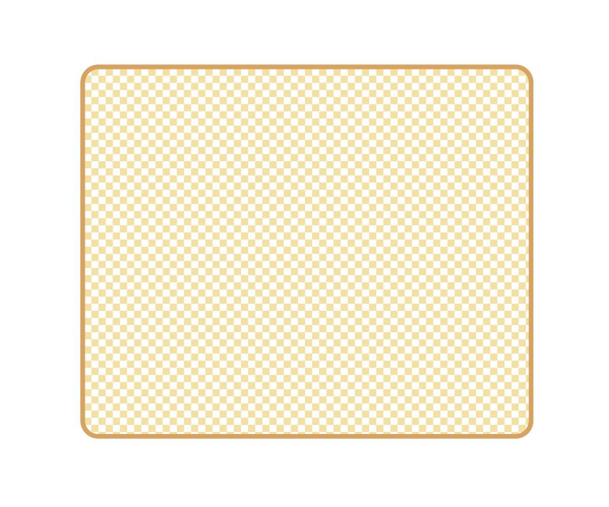 Manta Picnic Stripes Yellow Chess