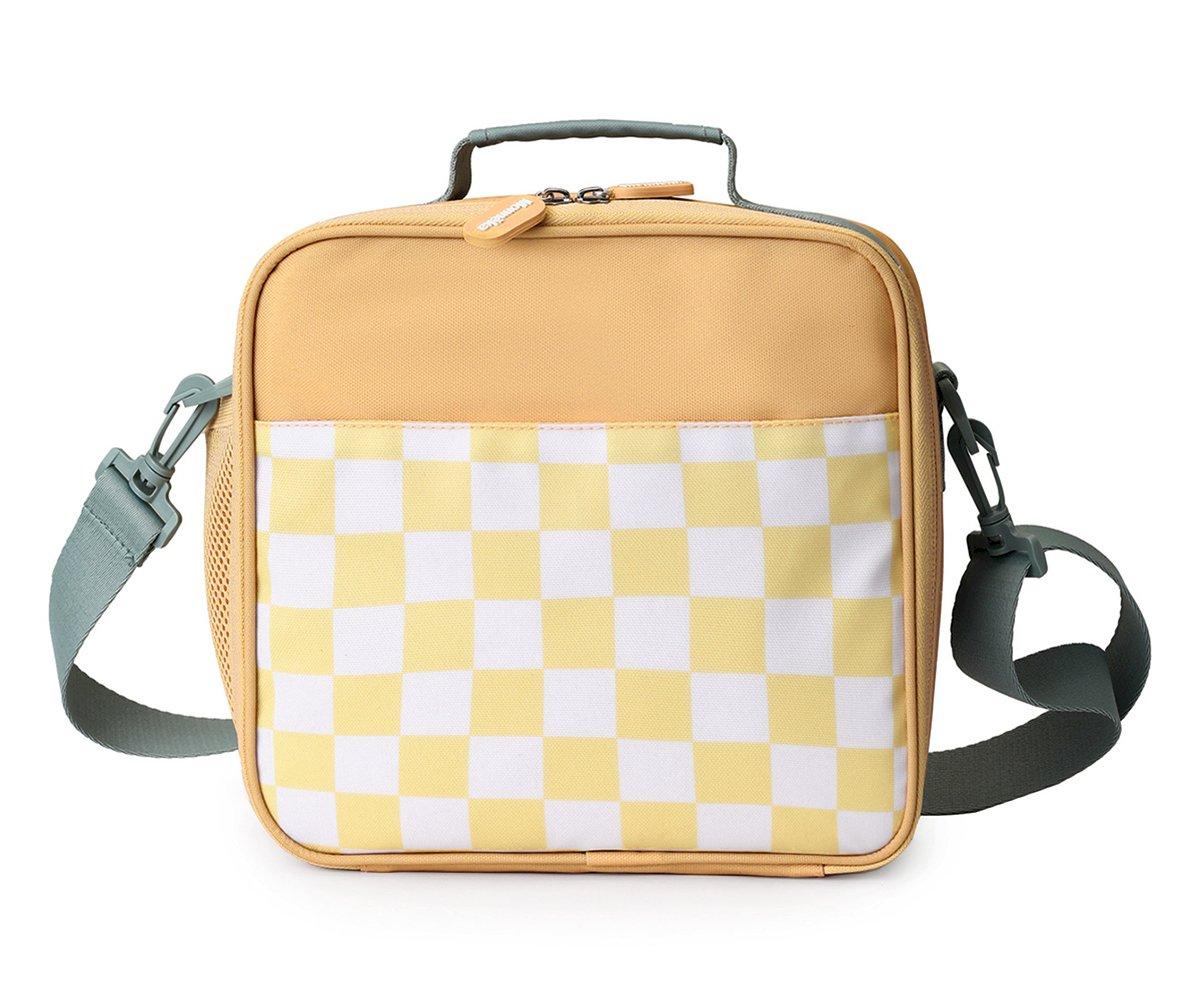 Nevera Rígida Stripes Yellow Chess