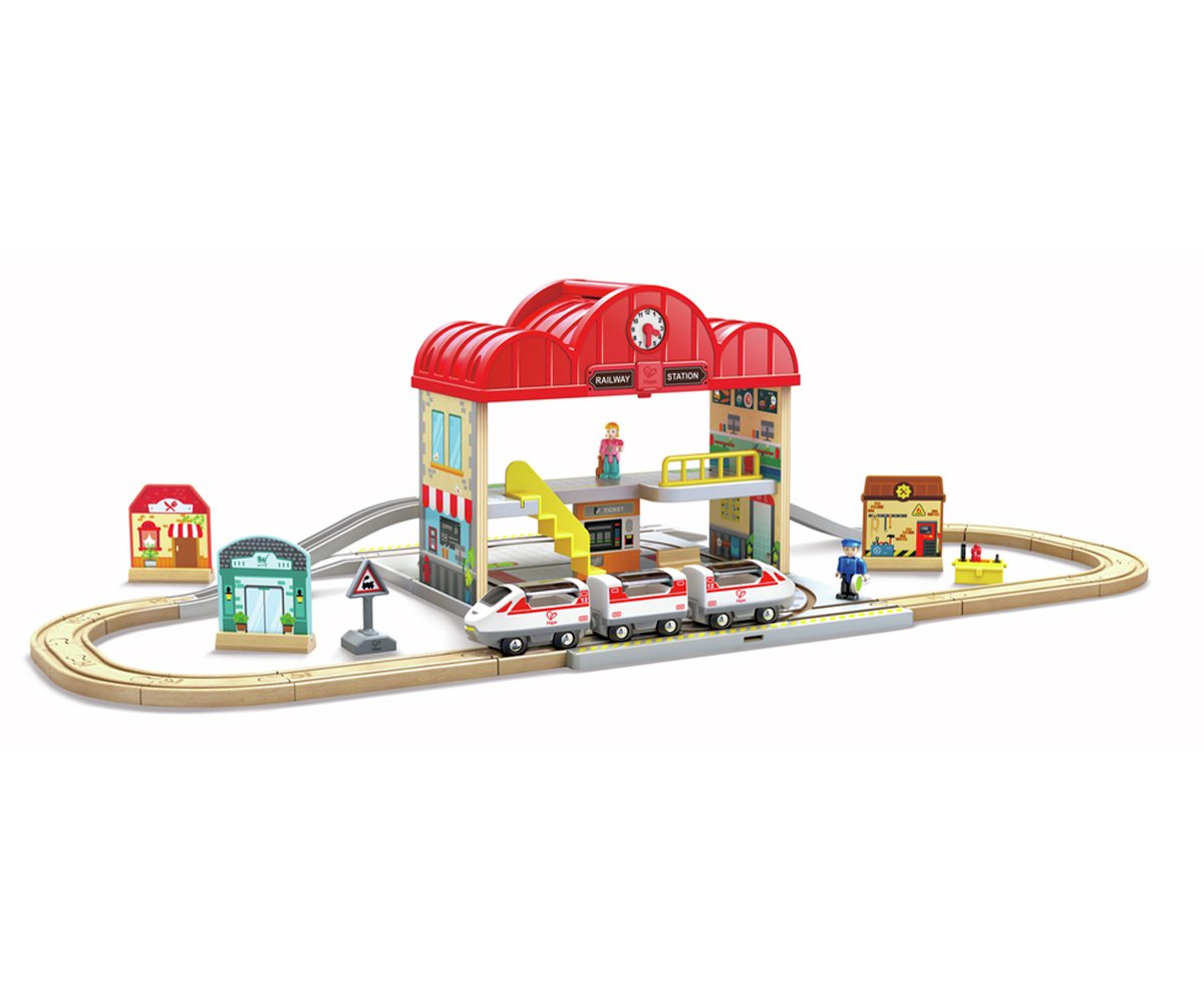 Set de Estación de Tren Portátil - Hape