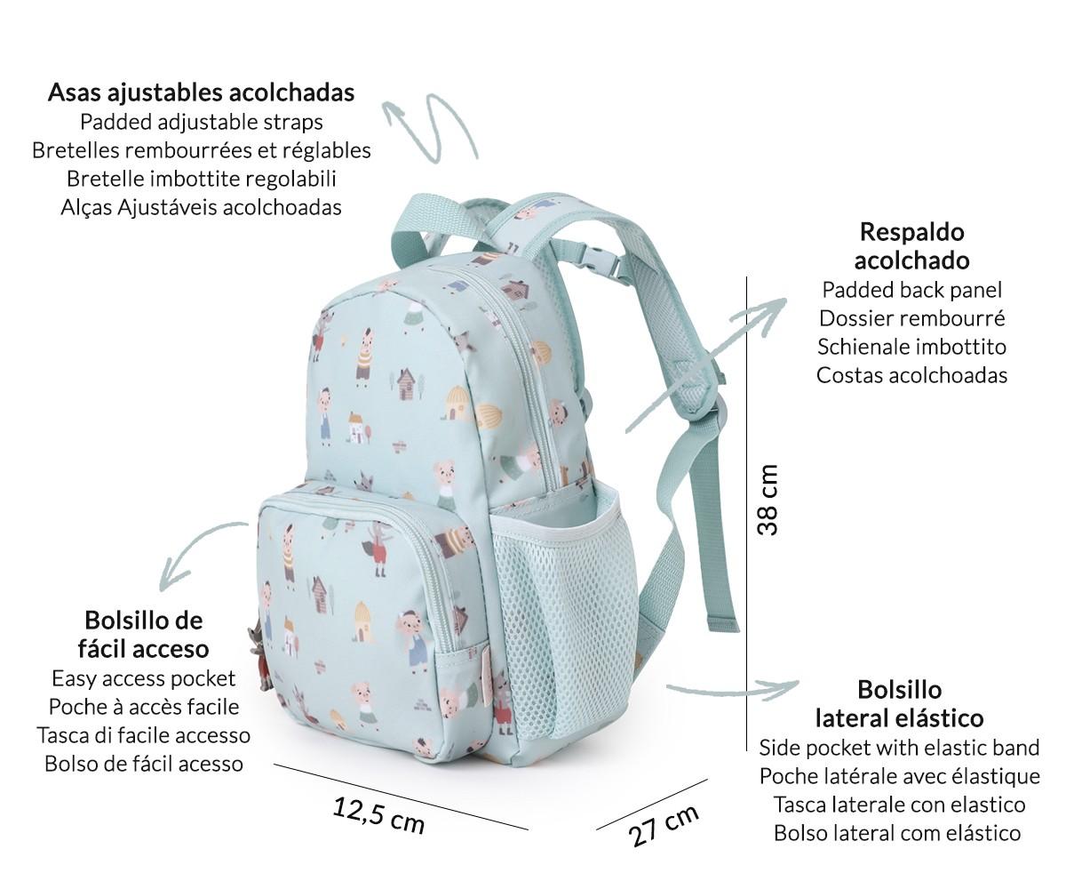 Mochila Infantil 3 cerditos