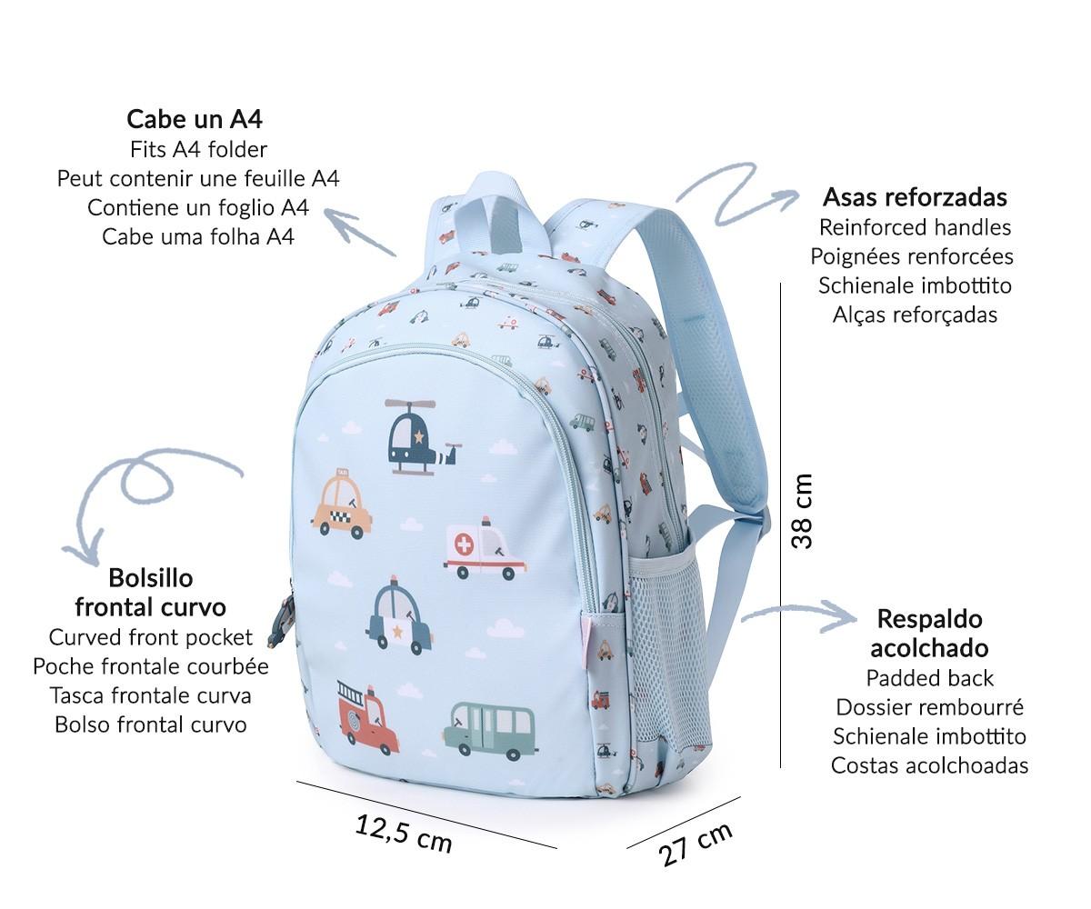 Mochila Mediana City Cars