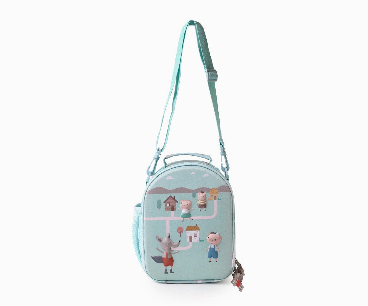 Bolsa Merienda Térmica 3D 3 Cerditos