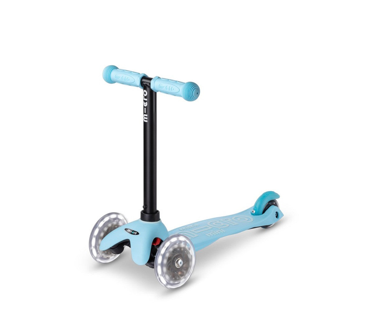 Patinete Mini2Grow Deluxe Magic LED Azul