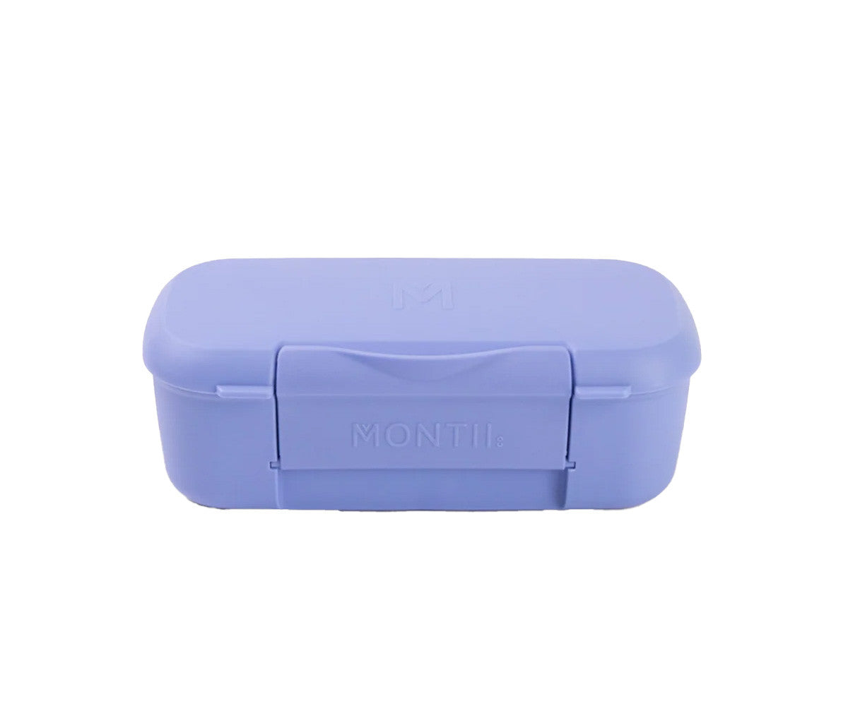 Caja de Almuerzo Snack Montiico Blue Splash 2 Compartimentos Montiico