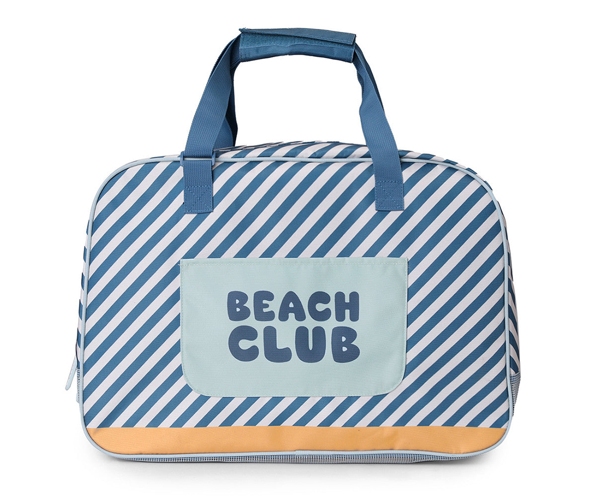 Bolso de playa antiarena Stripes Blues & Beyond