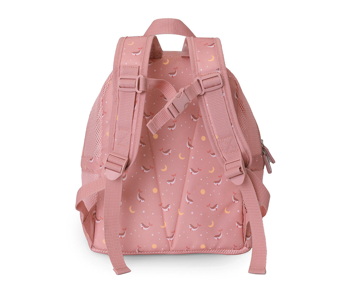 Mochila infantil antiarena Whale Pink