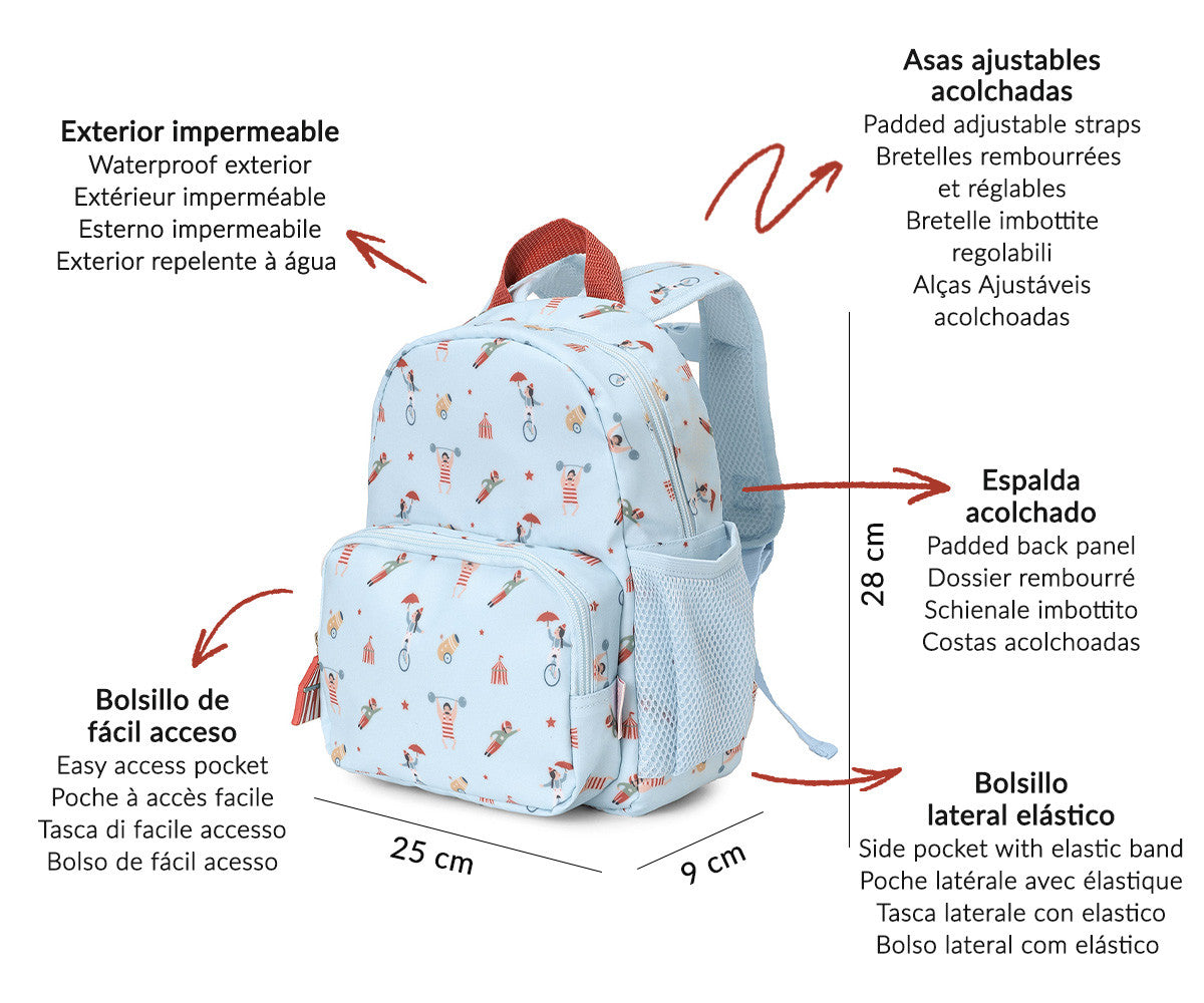 Mochila Infantil Circus Show