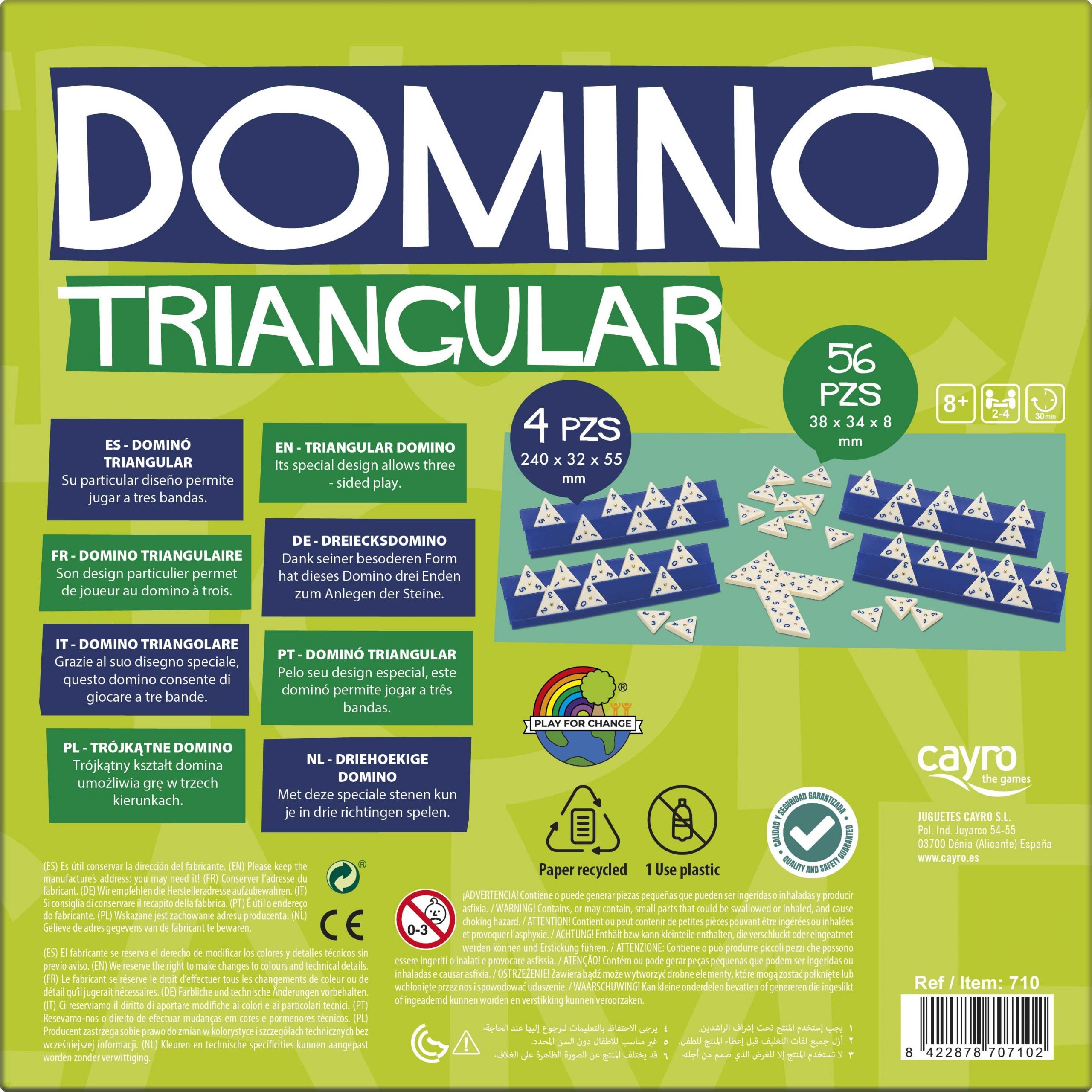 Dominó triangular