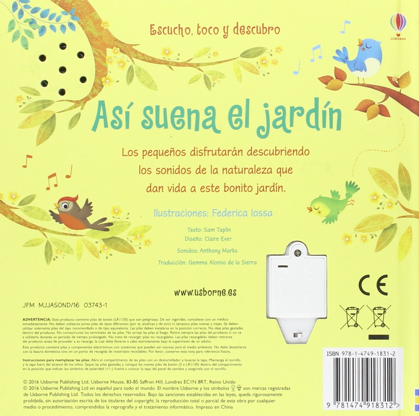Así suena el jardín