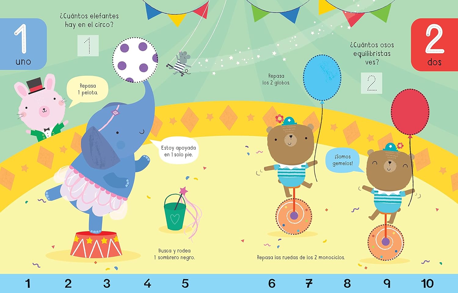 Libro pizarra - Contar es fácil