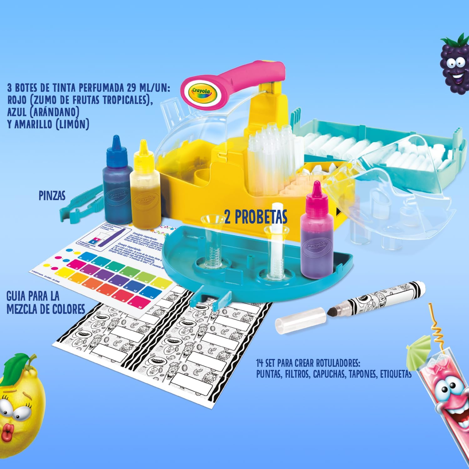 Laboratoio de rotuladores olorosos - Crayola