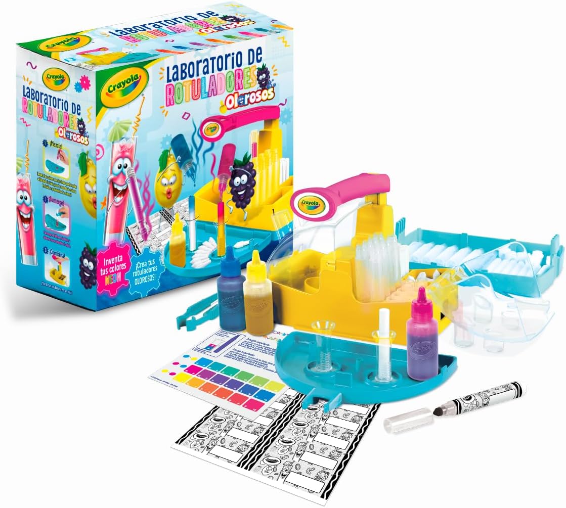 Laboratoio de rotuladores olorosos - Crayola