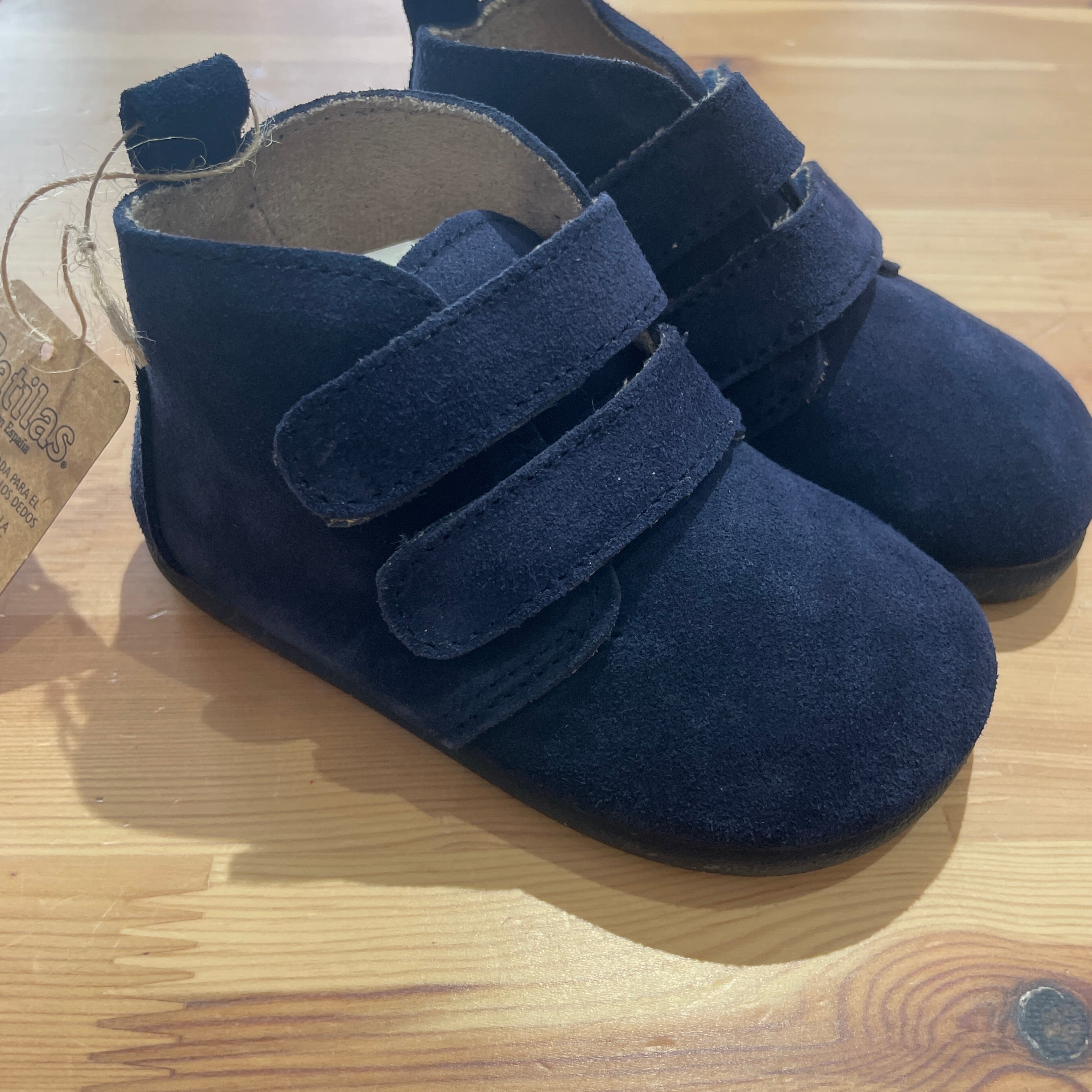 Batilas botines velcro marino