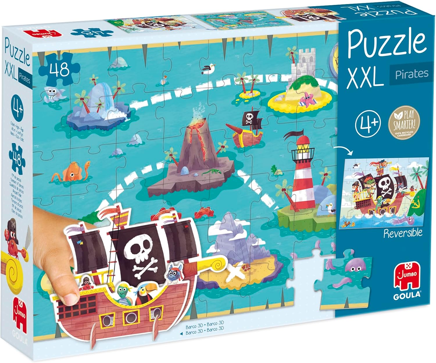 Puzzle XXL piratas - Goula