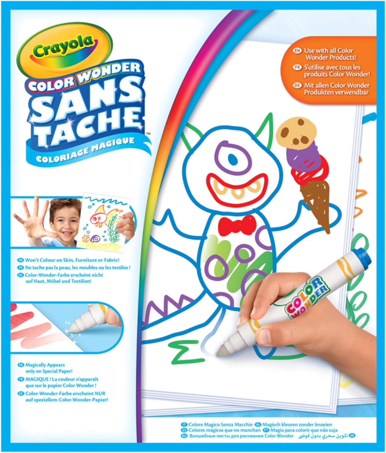 Colorea sin manchas (varios modelos) - Crayola (Liquidación)