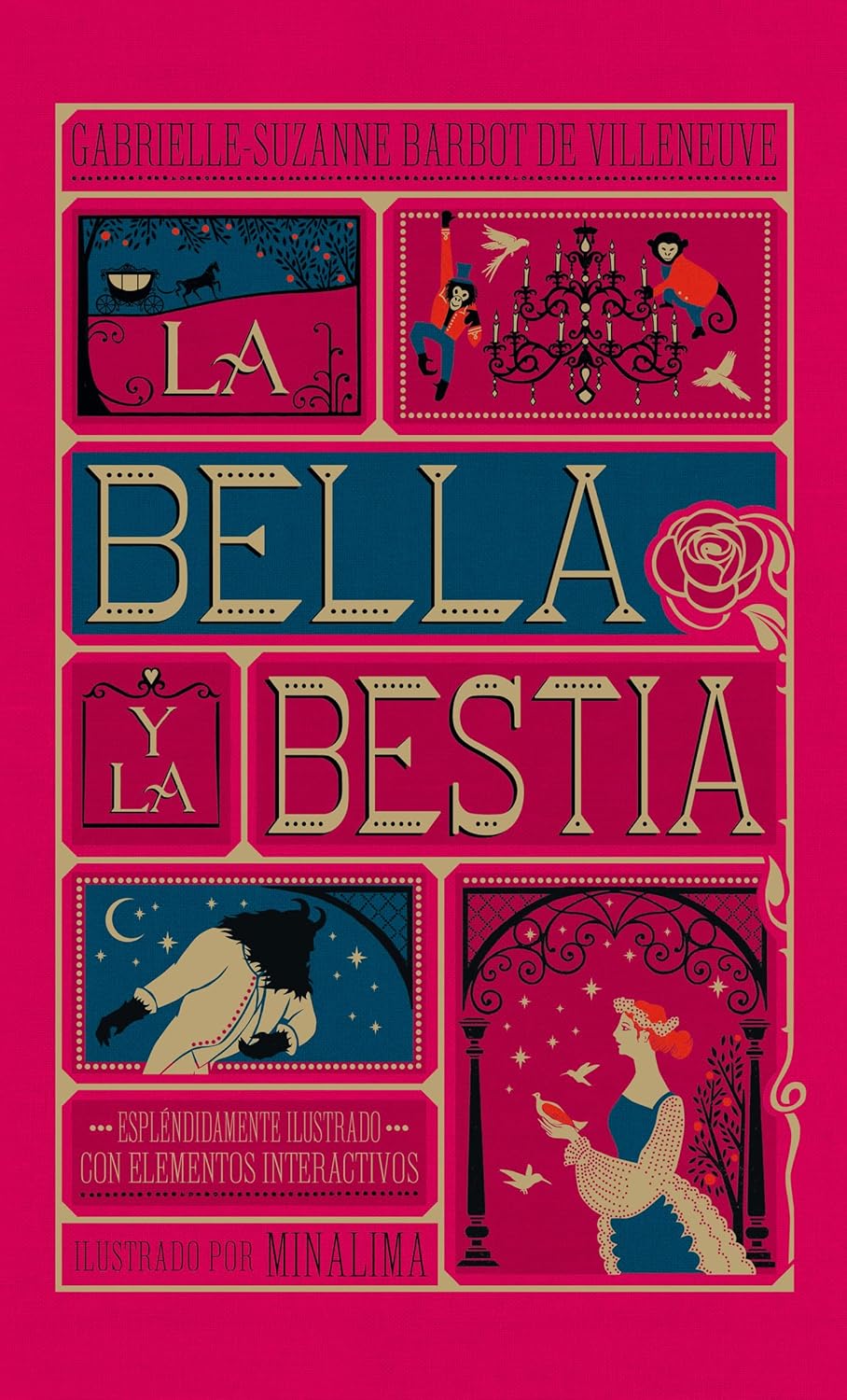 La Bella y la Bestia (Clásicos ilustrados de MinaLima)