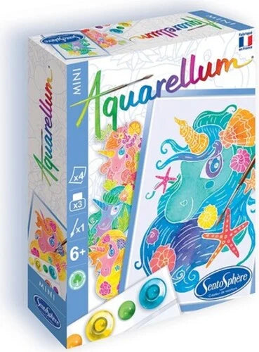 Aquarellum mini Unicornios - Sentosphère