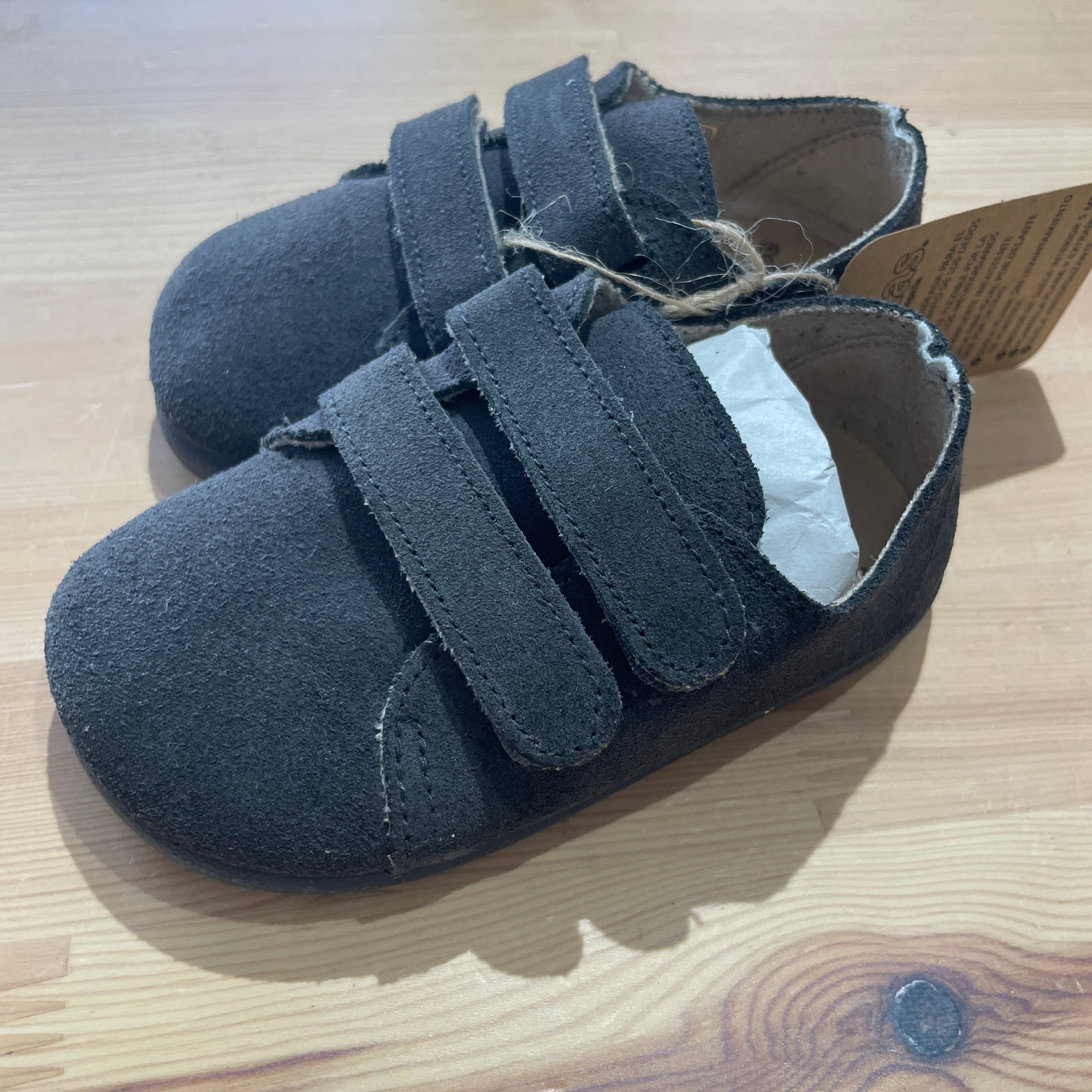 Batilas Zapato velcro gris