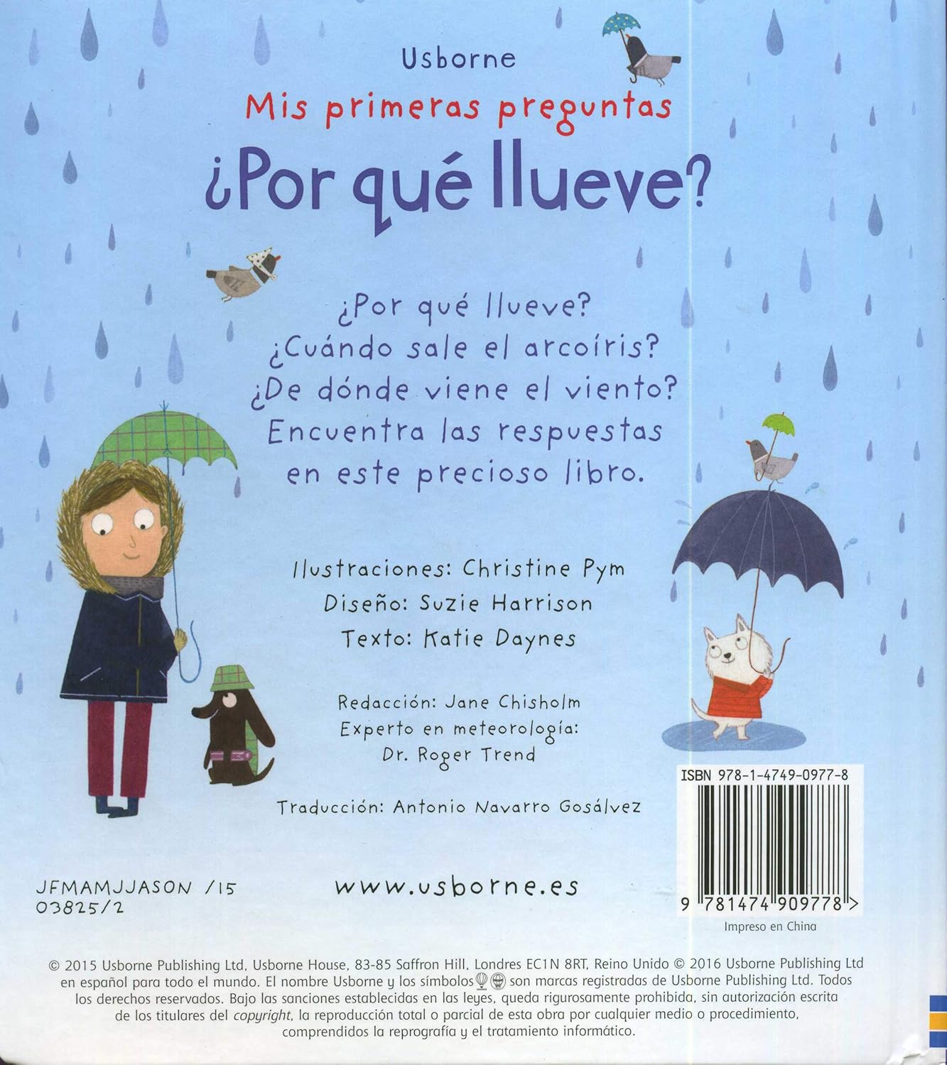 ¿Por qué llueve?