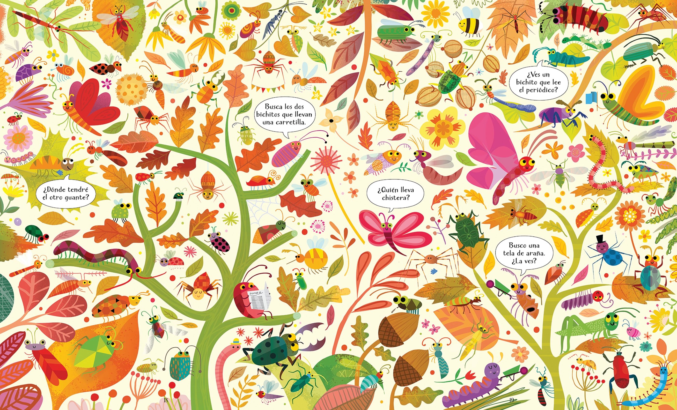 Libro y Puzzle: Bichitos